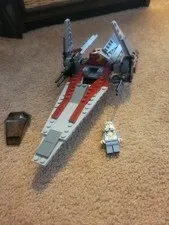 LEGO Star Wars: V-Wing Fighter (6205) 100% Complete No Instructions or Box
