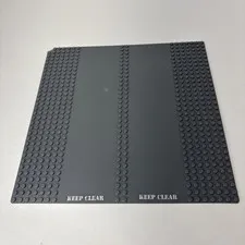 LEGO Baseplate, Road: 30225c01pb03 From Set 3368 Space Center