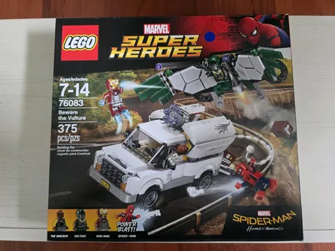 Lego 76083 Marvel Super Heroes Spider-Man Beware The Vulture New retired! READ!