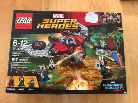 LEGO Marvel Guardians of the Galaxy Vol. 2 76079 Ravager Attack (Tear on Box)