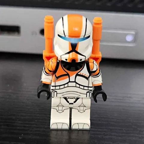 Pad Printed LEGO Clone Commando Boss