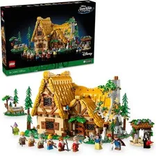 LEGO 43242 Disney Princess Snow White Cottage 7 Dwarfs House Set New Sealed