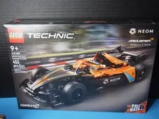 LEGO Technic NEOM McLaren Formula E Toy Cars Model Pull Back Car Toy 42169