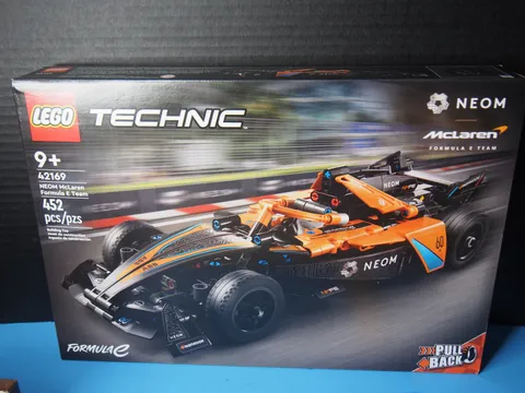 LEGO Technic NEOM McLaren Formula E Toy Cars Model Pull Back Car Toy 42169
