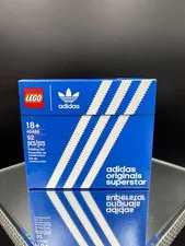 LEGO Adidas Originals Superstar Mini Sneaker 40486 Shelf Wear