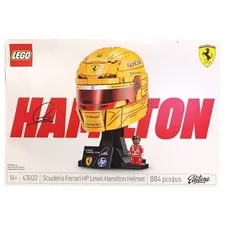 LEGO Editions Scuderia Ferrari HP Lewis Hamilton Helmet, 43022, 884 Pieces