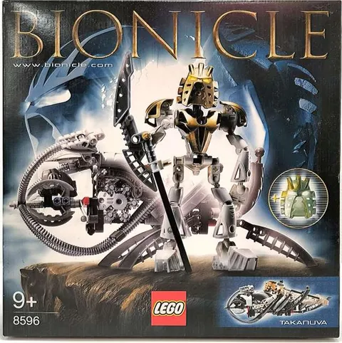 LEGO Bionicle 8596 Takanuva Titans Vintage 2003 Set Toa of Light Ussanui Sealed