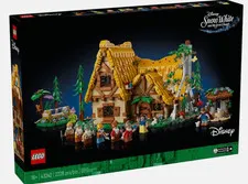 Lego 43242 Snow White Seven Dwarfs Cottage Sealed Disney Set NEW