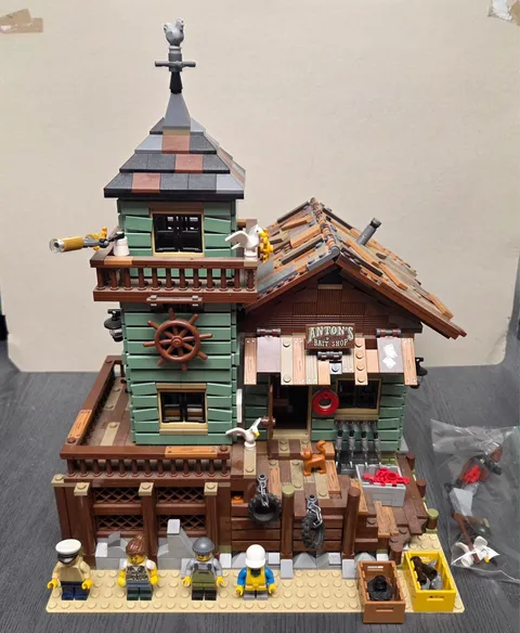 LEGO Ideas: Old Fishing Store (21310) -Used -Ready to Ship!