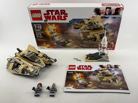 Lego 75204 Star Wars Sandspeeder Set - 100% Complete