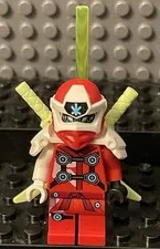 LEGO® Ninjago Digi Kai Minifigure Prime Empire Red Ninja Weapons Accessories