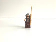 LEGO Lord of the Rings Elrond Minifigure Silver Crown lor059 (No Cape) Set 79006