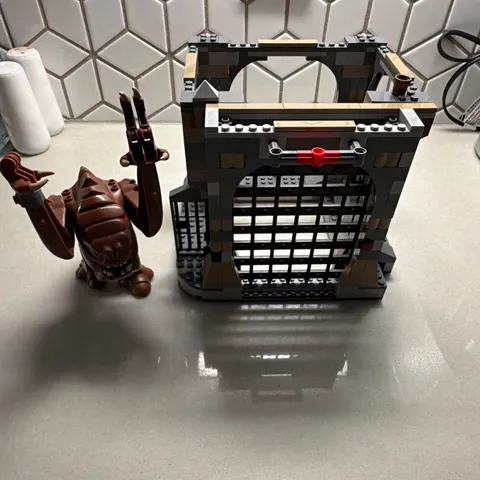 LEGO Star Wars Rancor Pit 75005 incomplete see description!
