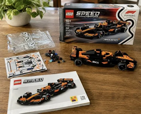LEGO SPEED CHAMPIONS: Mclaren F1 Team Mcl38 Race Car (77251)