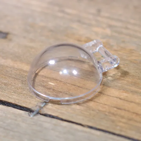LEGO Trans Clear Windscreen 4x4x1 2/3 Canopy Dome Half Sphere w Bar Handle 35322