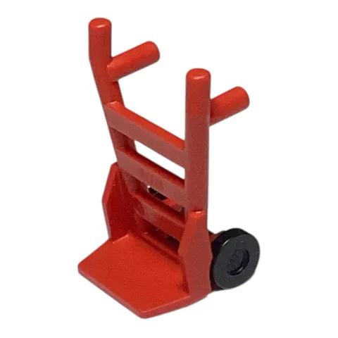 Lego Red Hand Truck Frame Utensils Accessories Parts Pieces