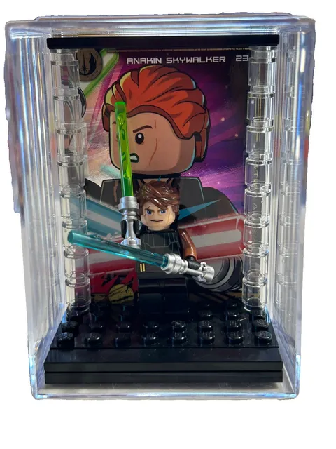 LEGO Star Wars - Clone Wars Anakin sw0618 in collectors case with LEGO card