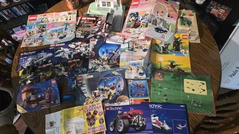 Vintage Lego Instructions And Papers