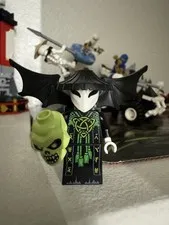 LEGO NINJAGO Skull Sorcerer njo0607 with Wings & Skull of Hazza D’ur