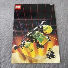 Vintage LEGO Blacktron Aerial Intruder 6981 Instructions Manual ONLY 1991 Space