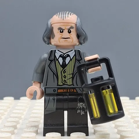 Lego Harry Potter Argus Filch - Bald on Top Minifigure hp140