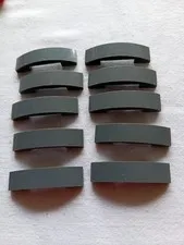 No 104 10x Lego Roof Arch 93273 Dark Grey