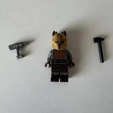 Authentic LEGO Star Wars 75319 The Armorer Minifigure With Accessories