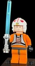 Lego Star Wars Luke Skywalker 20th Anniversary Minifigure 75258 Pilot L03
