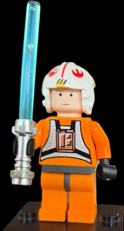 Lego Star Wars Luke Skywalker 20th Anniversary Minifigure 75258 Pilot L03