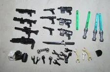 LEGO Star Wars Parts Lot Jedi Rebel Weapons and Parts Authentic LEGO