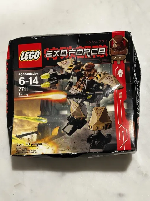LEGO 2006 Exo Force Sentry Set 7711 Retired -Brand New Damaged Box-