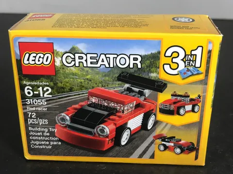 LEGO Creator RED RACER 31055 Race Car TOW TRUCK 3-in-1 Multi Build SEALED New