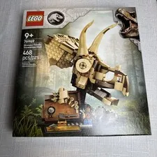 LEGO 76969 Triceratops Skull Jurassic World New Sealed Dinosaur Fossil Set