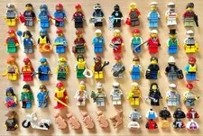 LEGO Minifigure CITY Lot Set of 45 Bulk Sale Town Racer