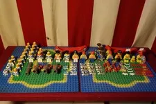 Vintage Lego Minifig Lot Islander Pirate Imperial Soldier King Kahuka Lagoon