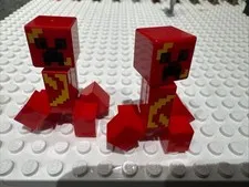 Lego Minecraft Exploding Creeper. Min108. Lot Of 2.