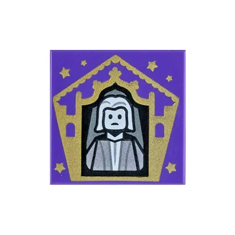 LEGO Harry Potter - Nicholas Flamel Wizard Card 3068bpb1739 - Frog Tile [NEW]