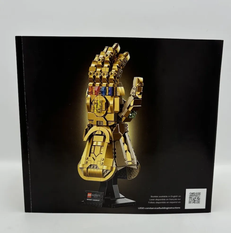 Instructions For LEGO 76191 Infinity Gauntlet Manual ONLY