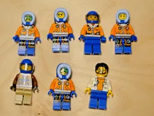 Lego City Arctic Explorer Explorers Minifigures Lot 7 Figures Scientist