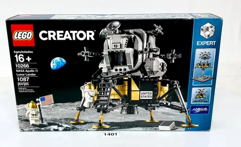 LEGO Creator NASA Apollo 11 Lunar Lander #10266 Brand New Sealed 1087 Pieces