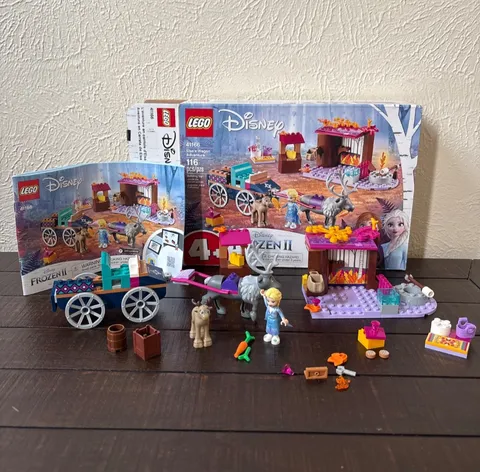 LEGO Disney Frozen II #41166 Elsa’s Wagon Adventure 2019 w Box & Instructions