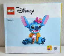 Lego Disney Stitch Instructions  #43249 book manual only - excellent condition