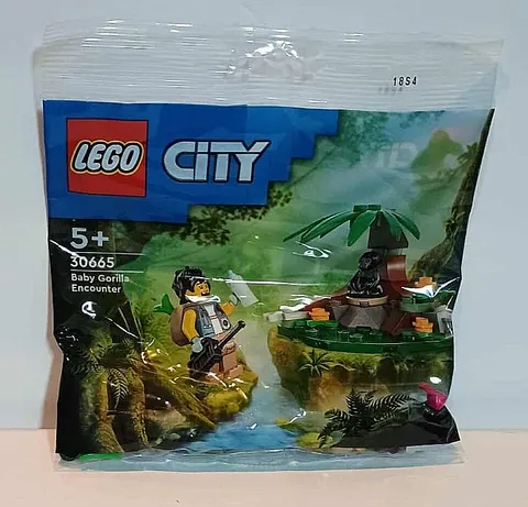 LEGO 30665 City: Baby Gorilla Encounter - New Sealed IN Poly Bag - Retired