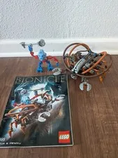 LEGO BIONICLE: Takua and Pewku (8595). Complete w/ Instructions