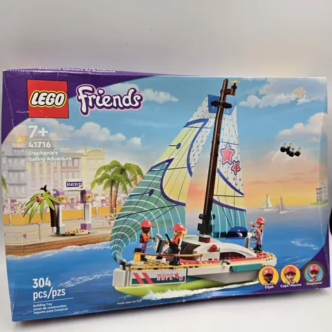 New Lego Friends Building Set 41716 Retired Seales Stephanie's Sailing Adventure