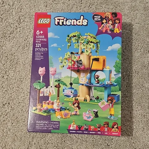 LEGO Friends Cat Birthday Party (42666) Complete Set