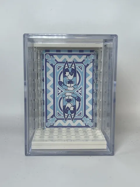 Collectible Force Pack Minifigure Display Case For Lego Bluey