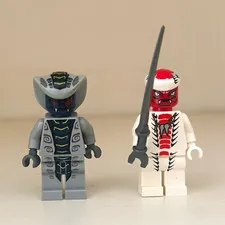 LEGO Ninjago 2012 Fangpire and Hypnobrai Minifigures #ninjago #lego