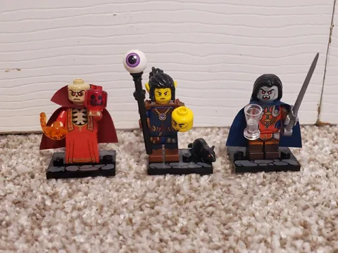 LEGO Dungeons & Dragons Minifigure Lot Of 3