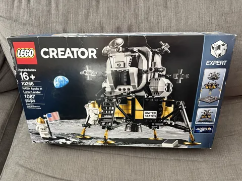 LEGO CREATOR: NASA Apollo 11 Lunar Lander (10266) New Factory Sealed Retired Set